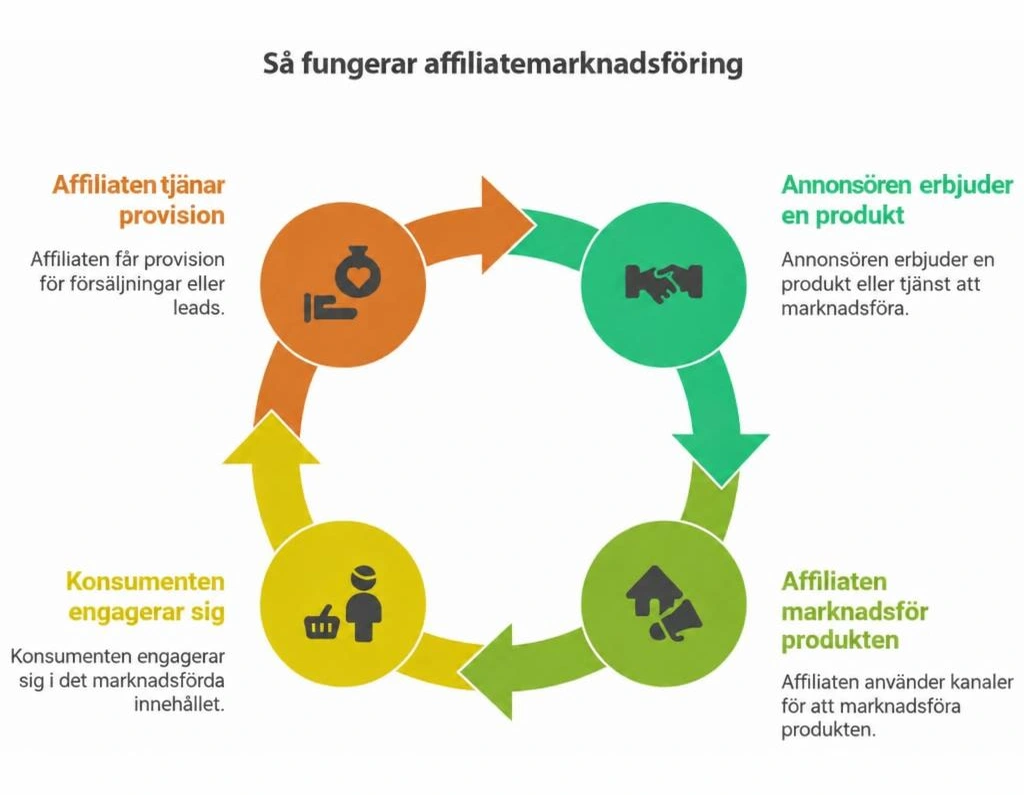 Vad är affiliate marketing - En lättbegriplig förklaring